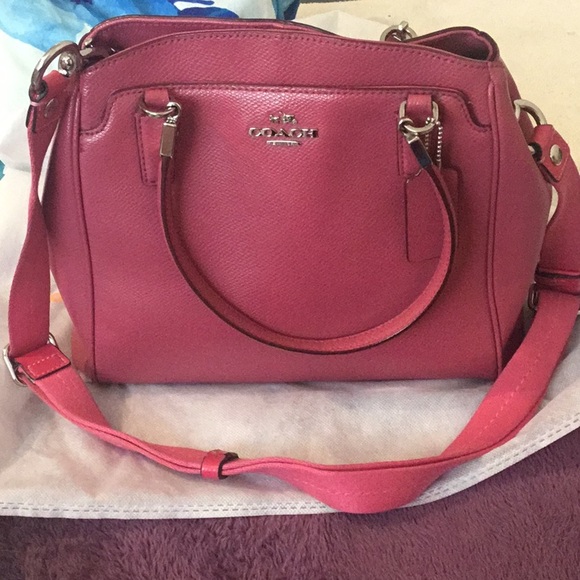Coach Handbags - Coach Pink Satchel Bag